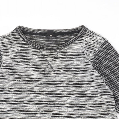 Womens UK Size S Divided by H&M Grey Pullover Jumper