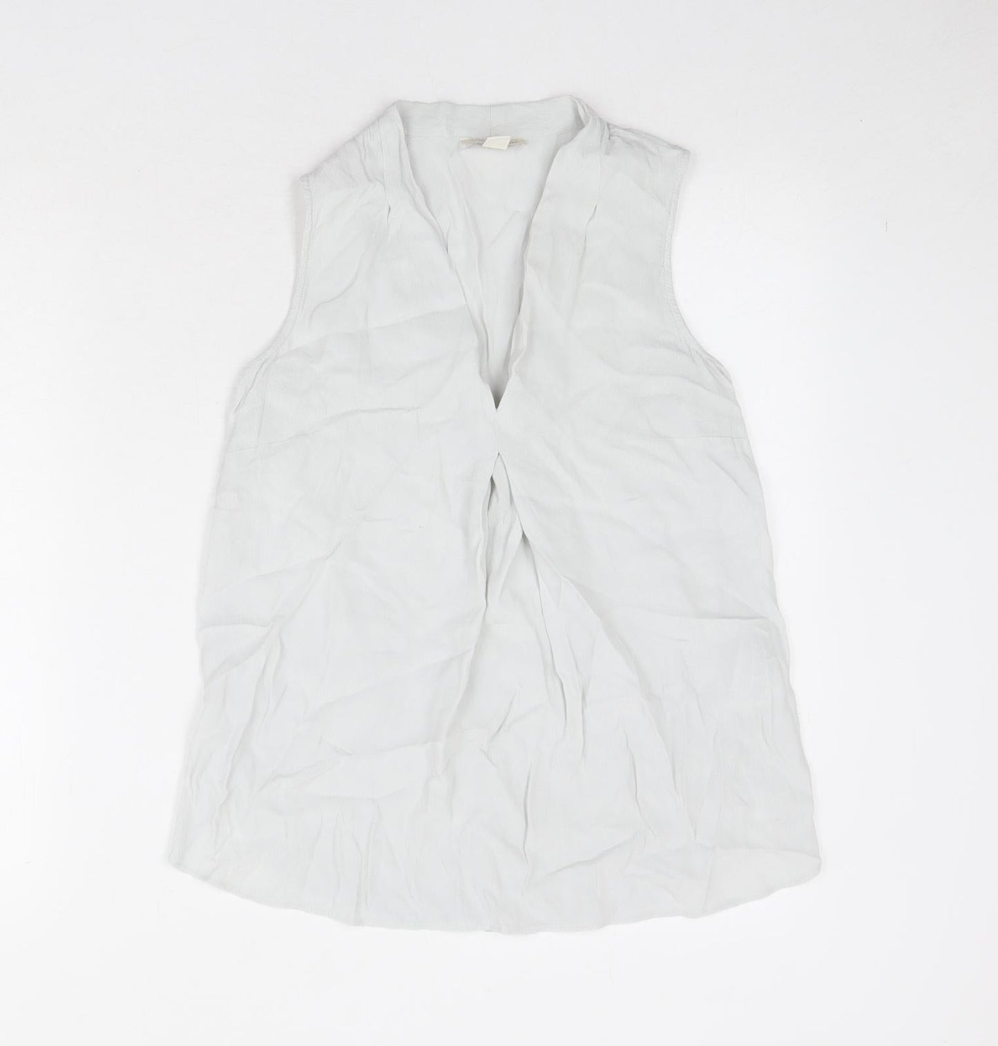 Womens UK Size 8 Monsoon Grey Basic Blouse