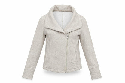 Womens UK Size S Gap Beige Biker Coat