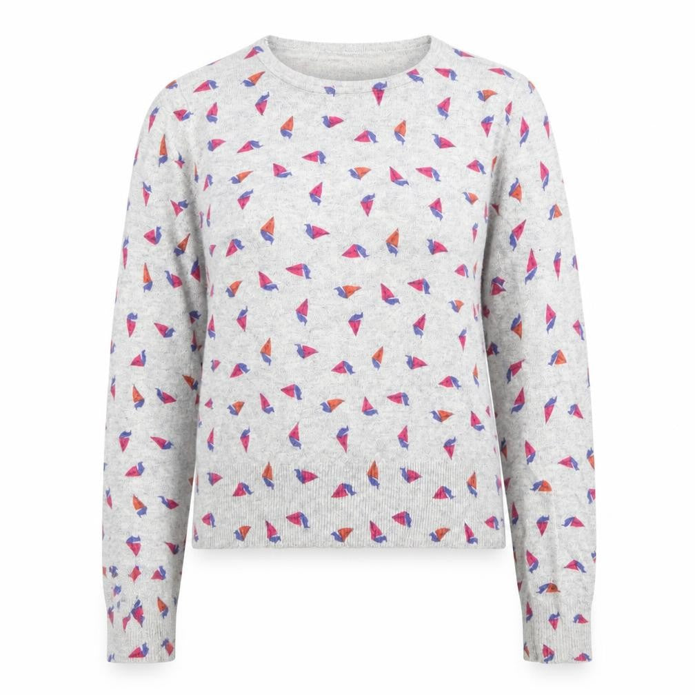 Womens UK Size 14 Therapy Grey Pullover Jumper