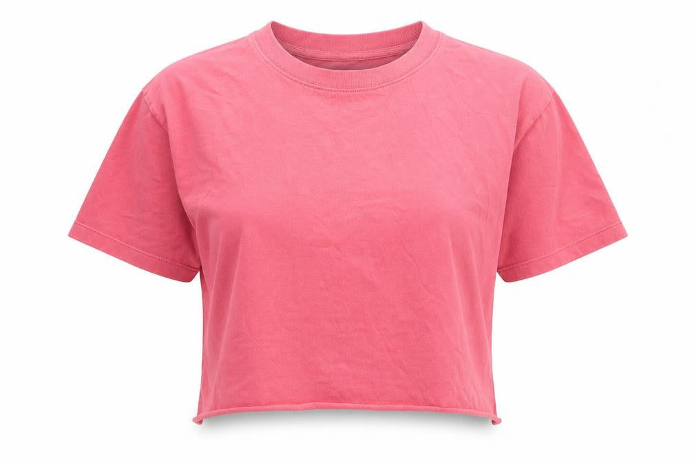 Womens UK Size S Topshop Pink Basic T-Shirt