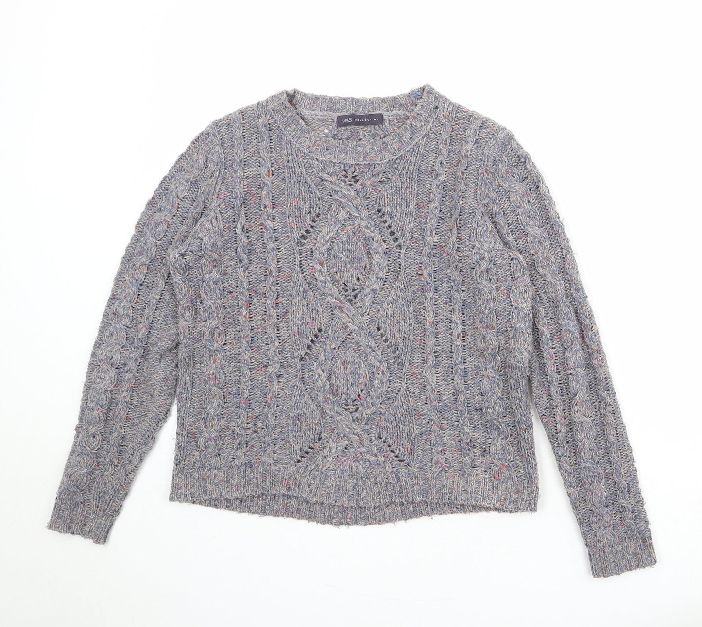 Womens UK Size 10 Marks and Spencer Multicoloured Pullover Jumper