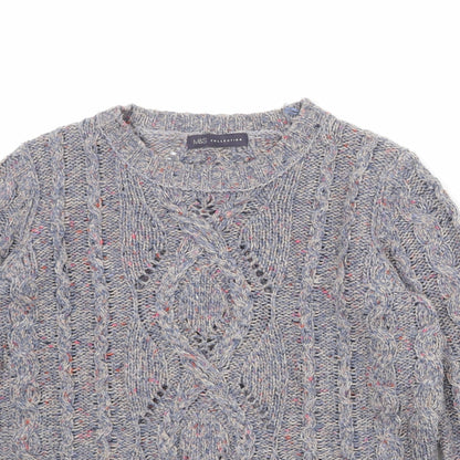 Womens UK Size 10 Marks and Spencer Multicoloured Pullover Jumper