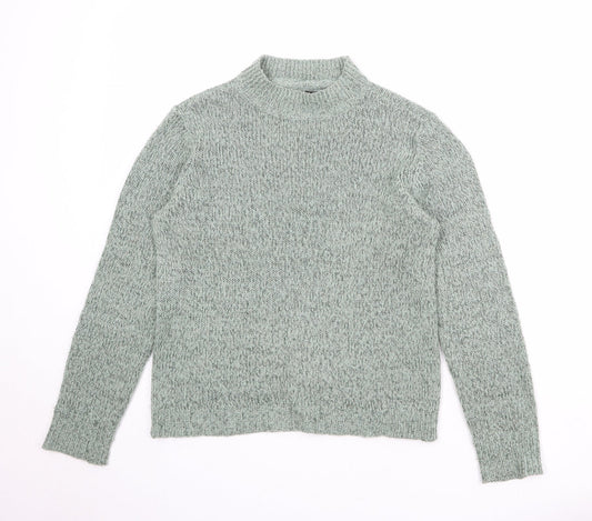 Womens UK Size L VERO MODA Green Pullover Jumper
