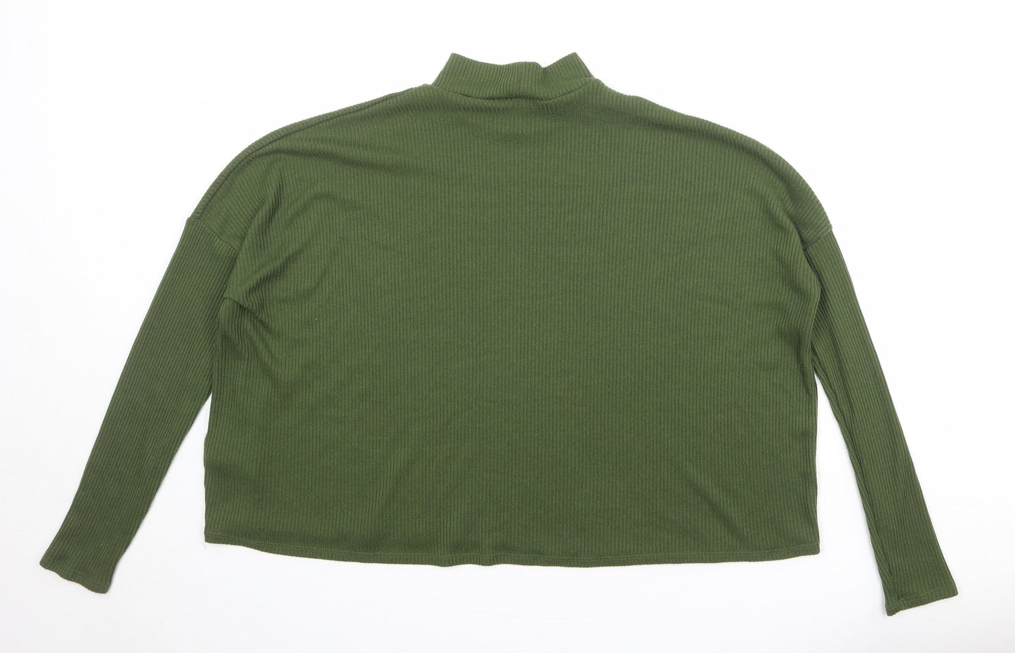 Womens UK Size M Divided by H&M Green Pullover Jumper