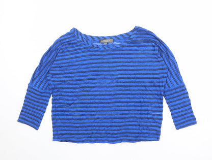 Womens UK Size 12 Marks and Spencer Blue Pullover Jumper