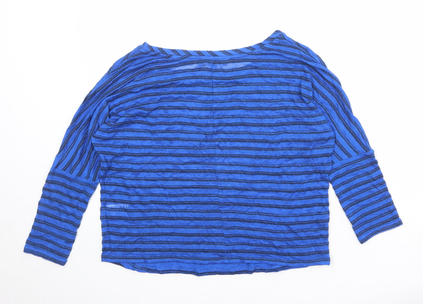Womens UK Size 12 Marks and Spencer Blue Pullover Jumper