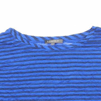 Womens UK Size 12 Marks and Spencer Blue Pullover Jumper