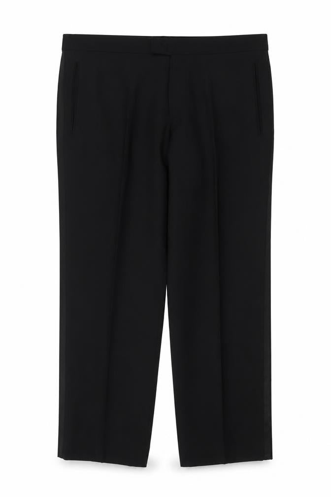 Mens UK Size 38 in Skopes Regular Fit  Black Trousers