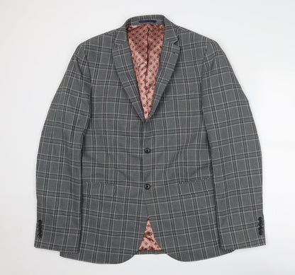 Mens UK Size 42 NEXT Regular Grey Suit Jacket