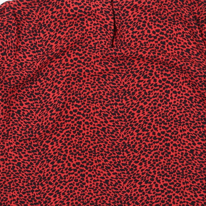 Womens UK Size 8 Oasis Red Basic Blouse