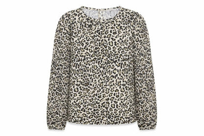 Womens UK Size XS H&M Beige Basic Blouse