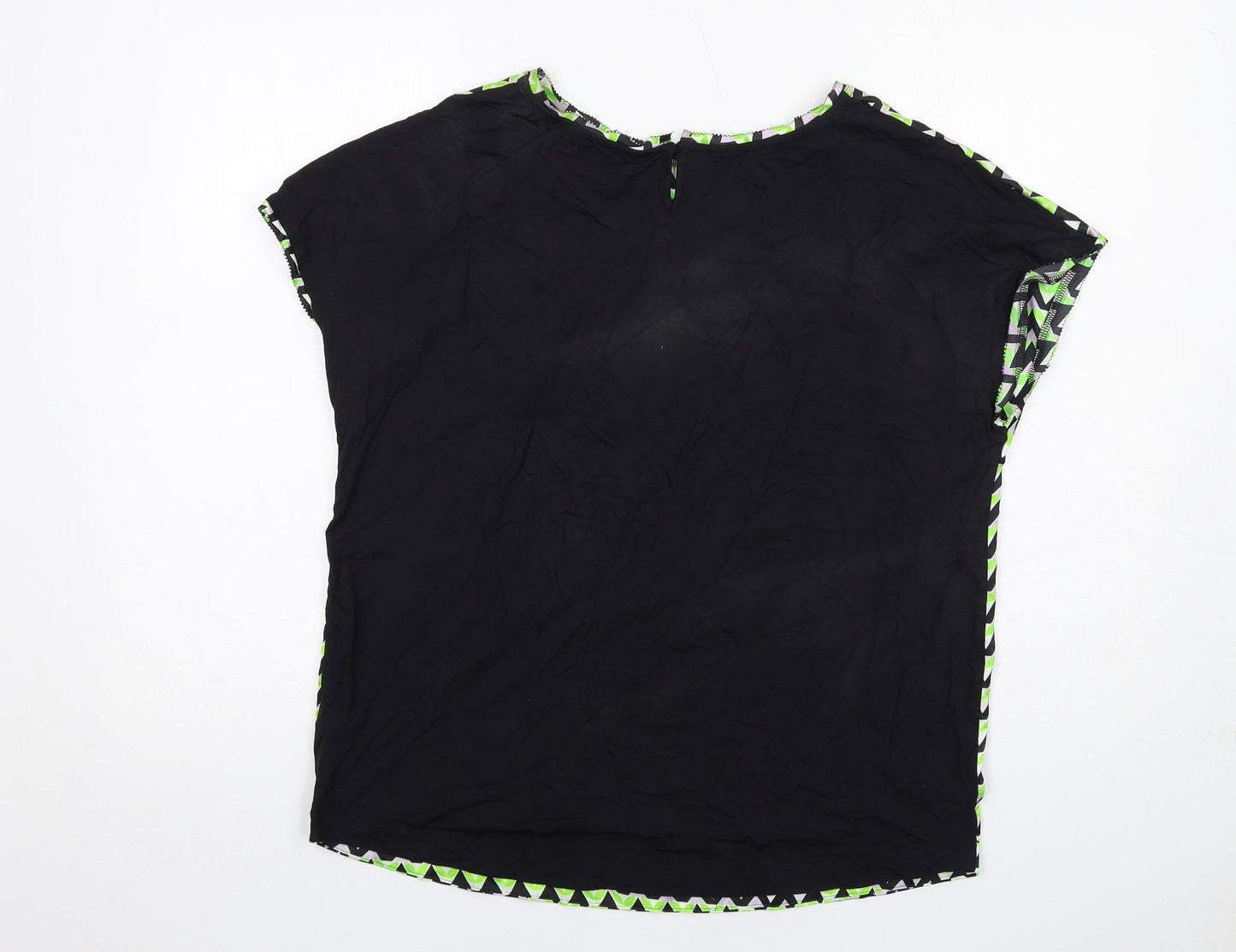 Womens UK Size 12 Marks and Spencer Multicoloured Basic Blouse