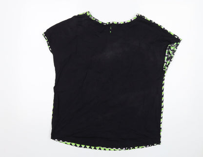 Womens UK Size 12 Marks and Spencer Multicoloured Basic Blouse