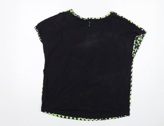 Womens UK Size 12 Marks and Spencer Multicoloured Basic Blouse