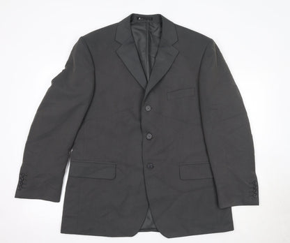 Mens UK Size 42 BHS Regular Grey Suit Jacket