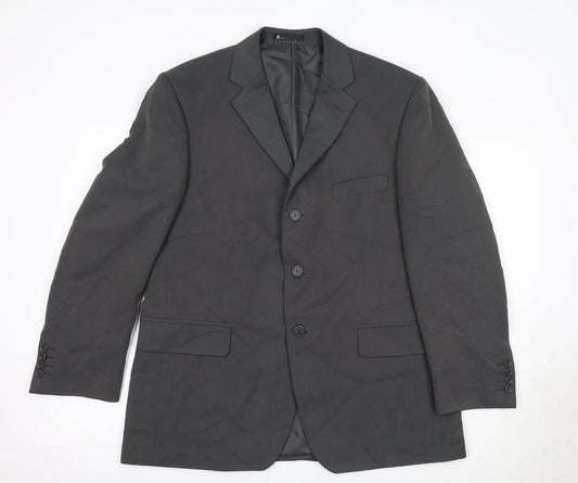Mens UK Size 42 BHS Regular Grey Suit Jacket