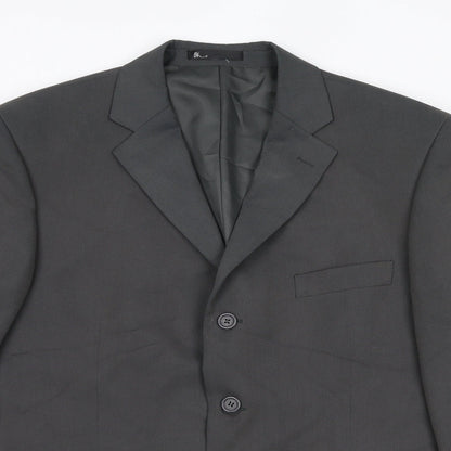 Mens UK Size 42 BHS Regular Grey Suit Jacket