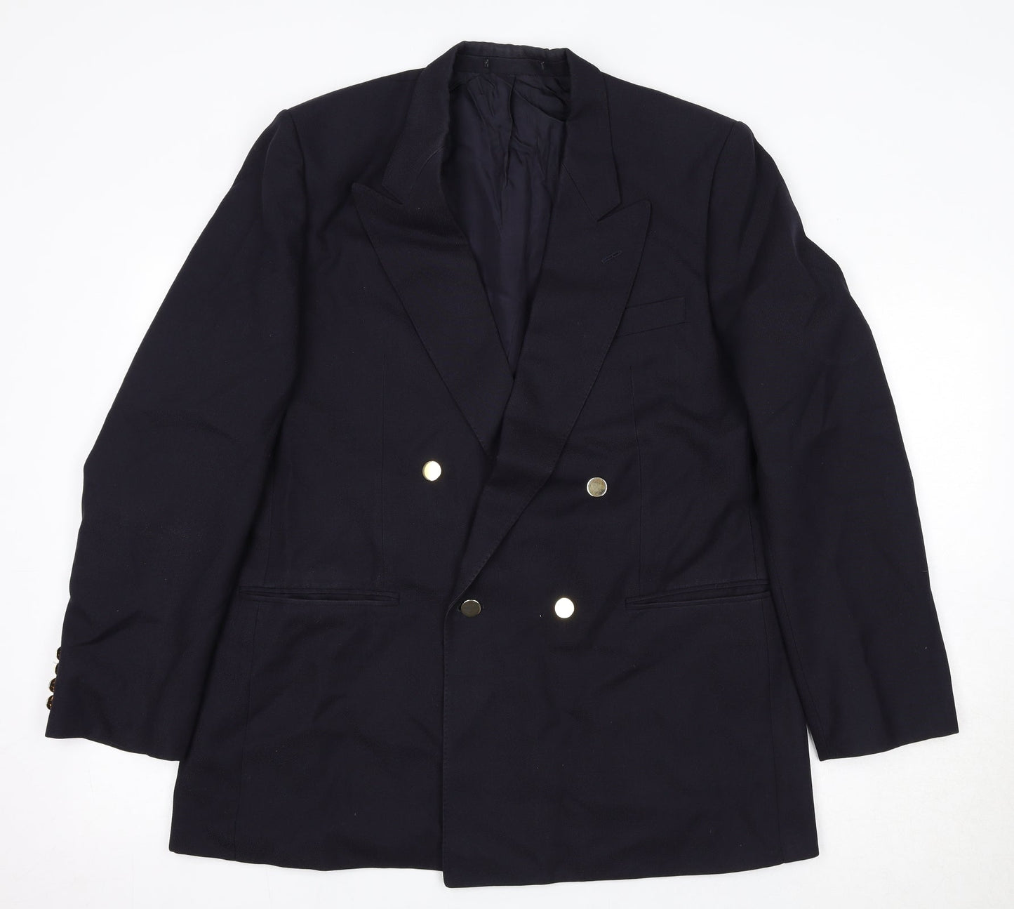 Mens UK Size 42 St Michael Regular Blue Suit Jacket