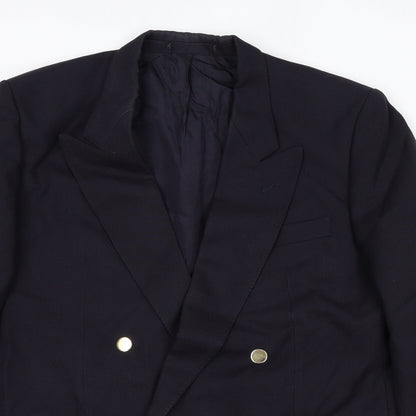 Mens UK Size 42 St Michael Regular Blue Suit Jacket