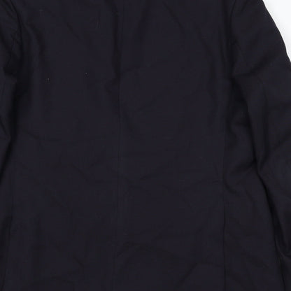 Mens UK Size 42 St Michael Regular Blue Suit Jacket
