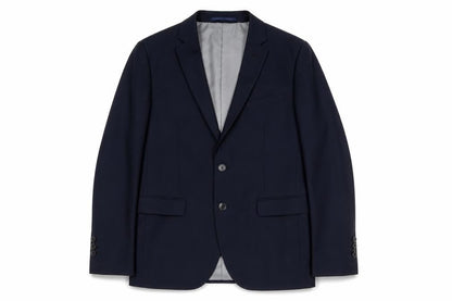 Peter Werth Mens Blue Polyester Jacket Suit Jacket Size 38 Regular