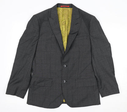 Mens UK Size 36 Dobell Regular Grey Suit Jacket