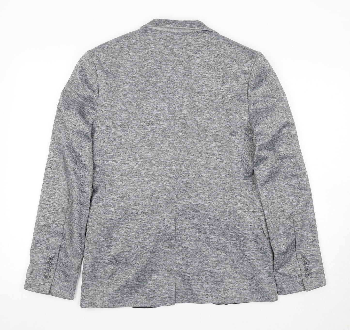 Mens UK Size M Boohoo Regular Grey Suit Jacket