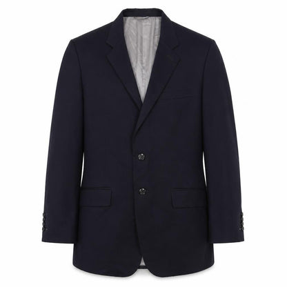 Kings & Allen Mens Blue Polyester Jacket Suit Jacket Size 44 Regular