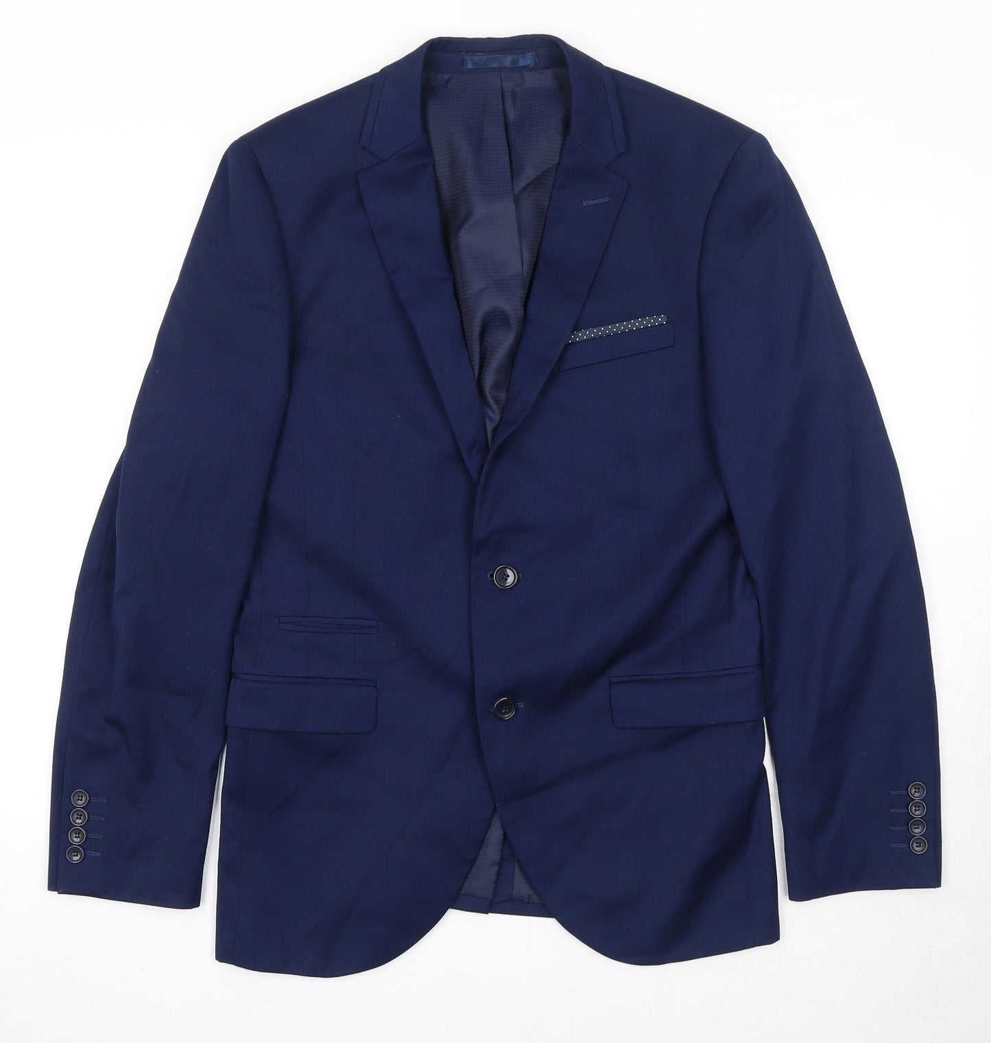Mens UK Size 34 NEXT Regular Blue Suit Jacket