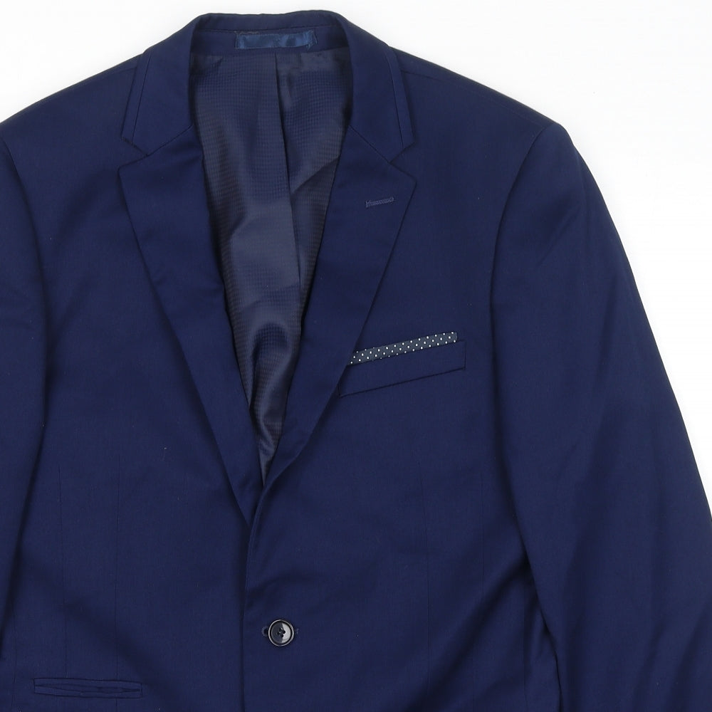 Mens UK Size 34 NEXT Regular Blue Suit Jacket