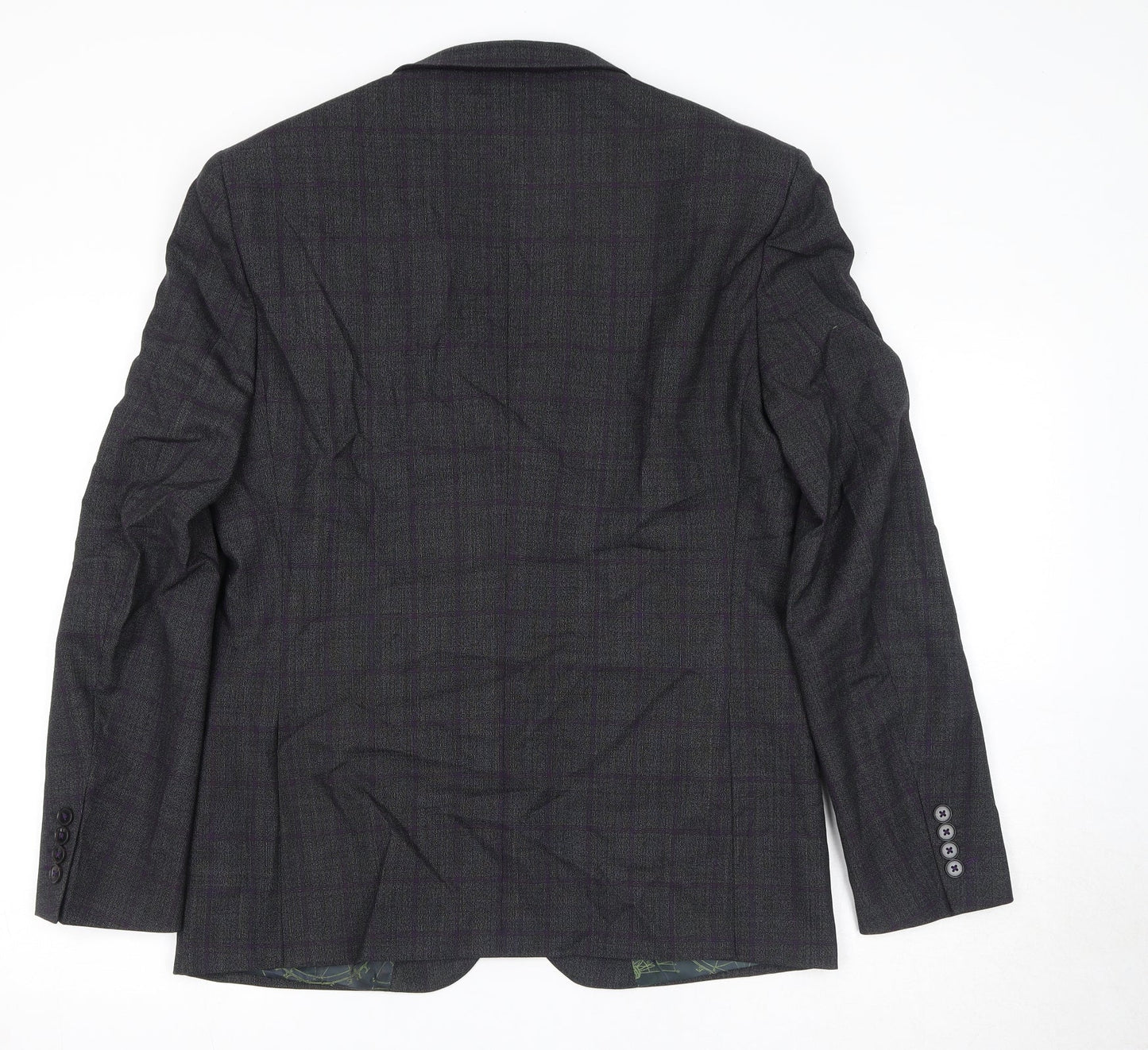 Mens UK Size 42 REMUS Regular Grey Suit Jacket