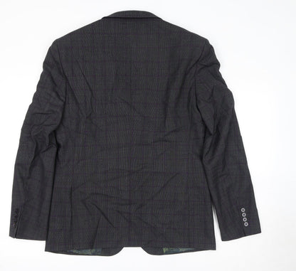 Mens UK Size 42 REMUS Regular Grey Suit Jacket