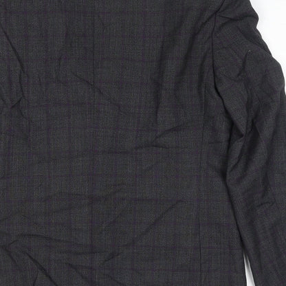 Mens UK Size 42 REMUS Regular Grey Suit Jacket