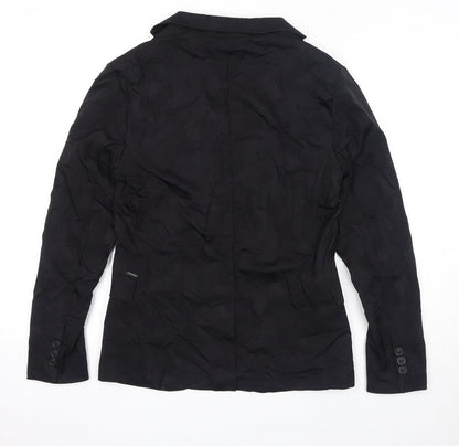 Womens UK Size 14 Zara Black Jacket