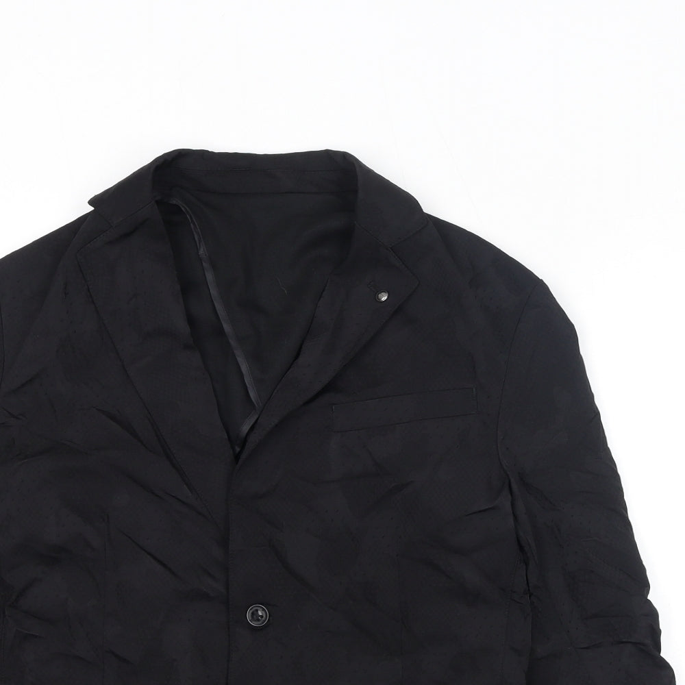 Womens UK Size 14 Zara Black Jacket