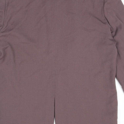 Choise Womens Purple Jacket Size 16 Button
