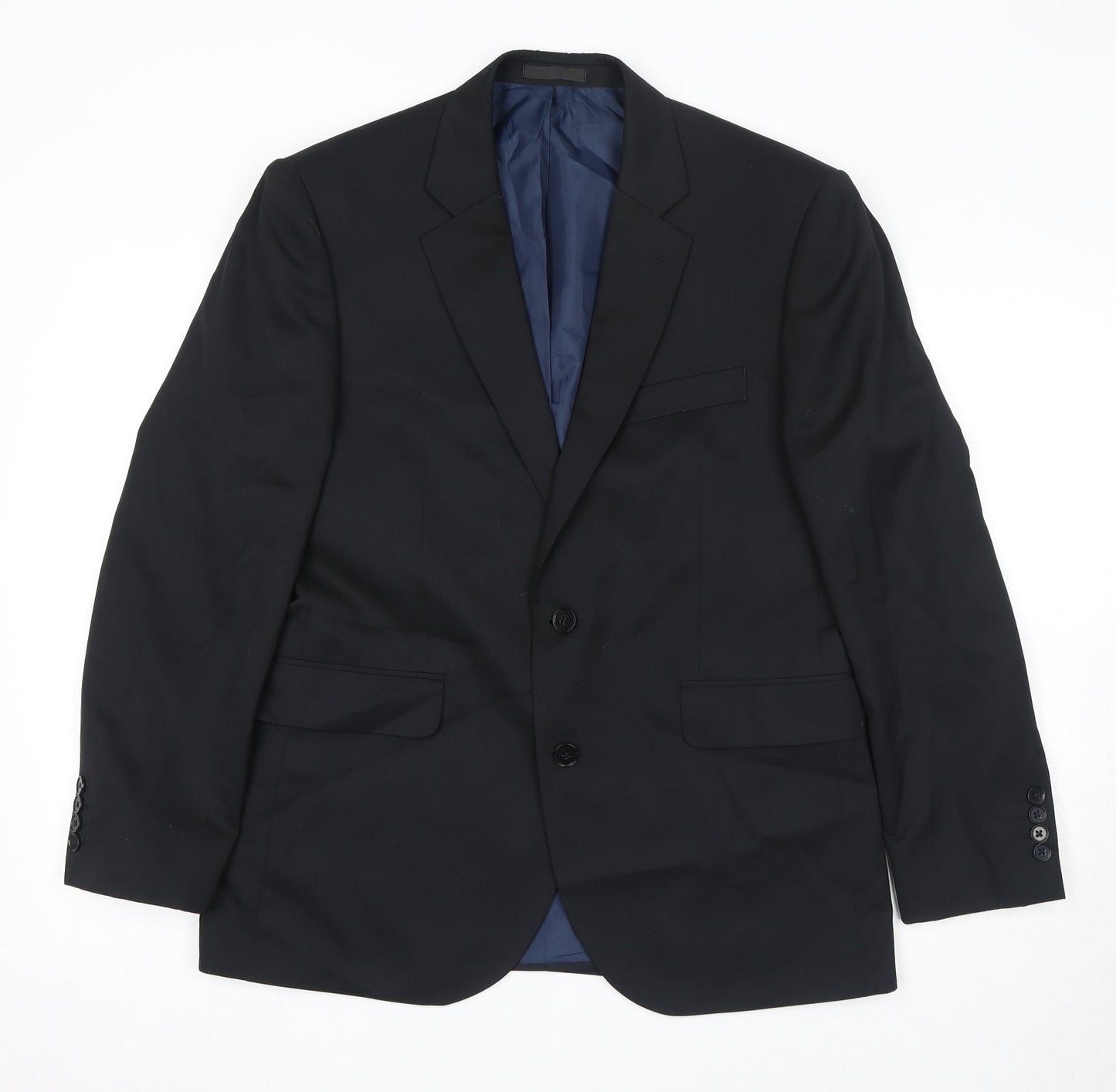 Mens UK Size 40 John Lewis Regular Black Suit Jacket