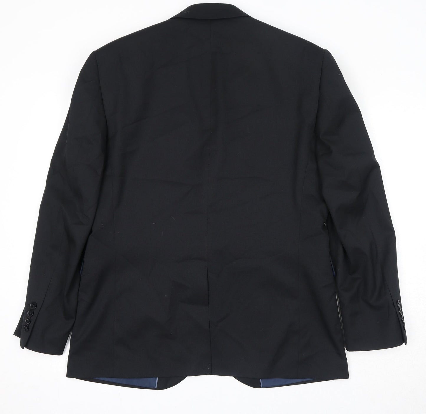 Mens UK Size 40 John Lewis Regular Black Suit Jacket