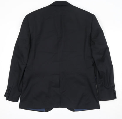 Mens UK Size 40 John Lewis Regular Black Suit Jacket