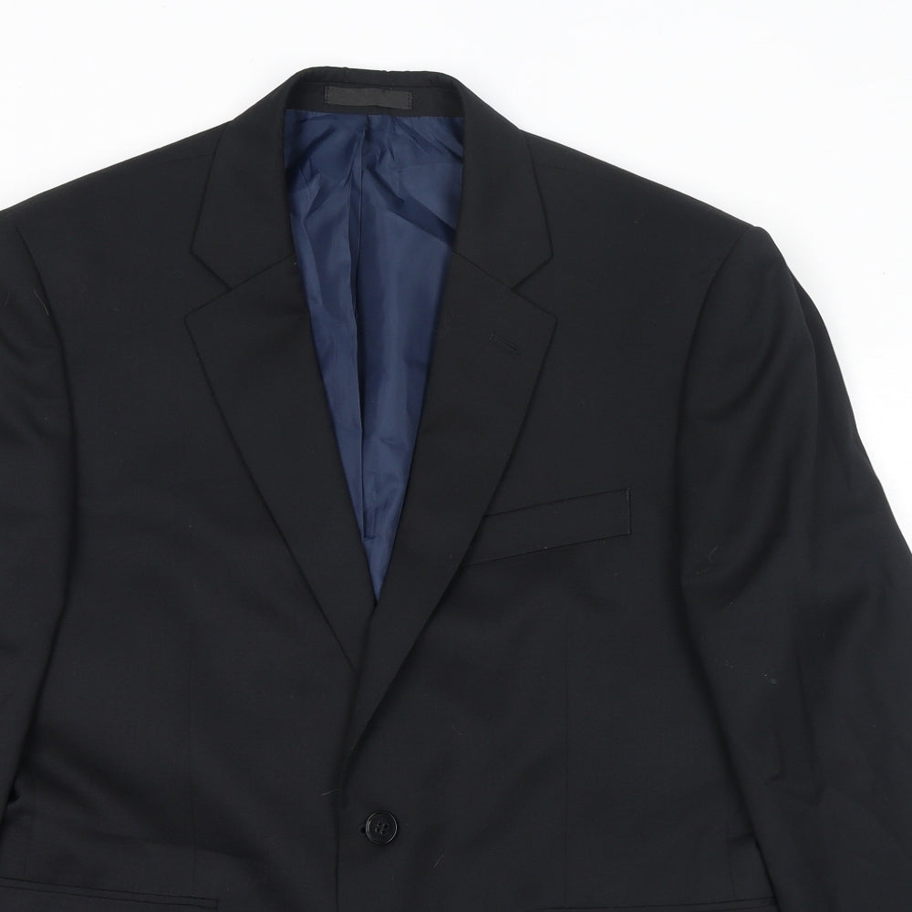 Mens UK Size 40 John Lewis Regular Black Suit Jacket