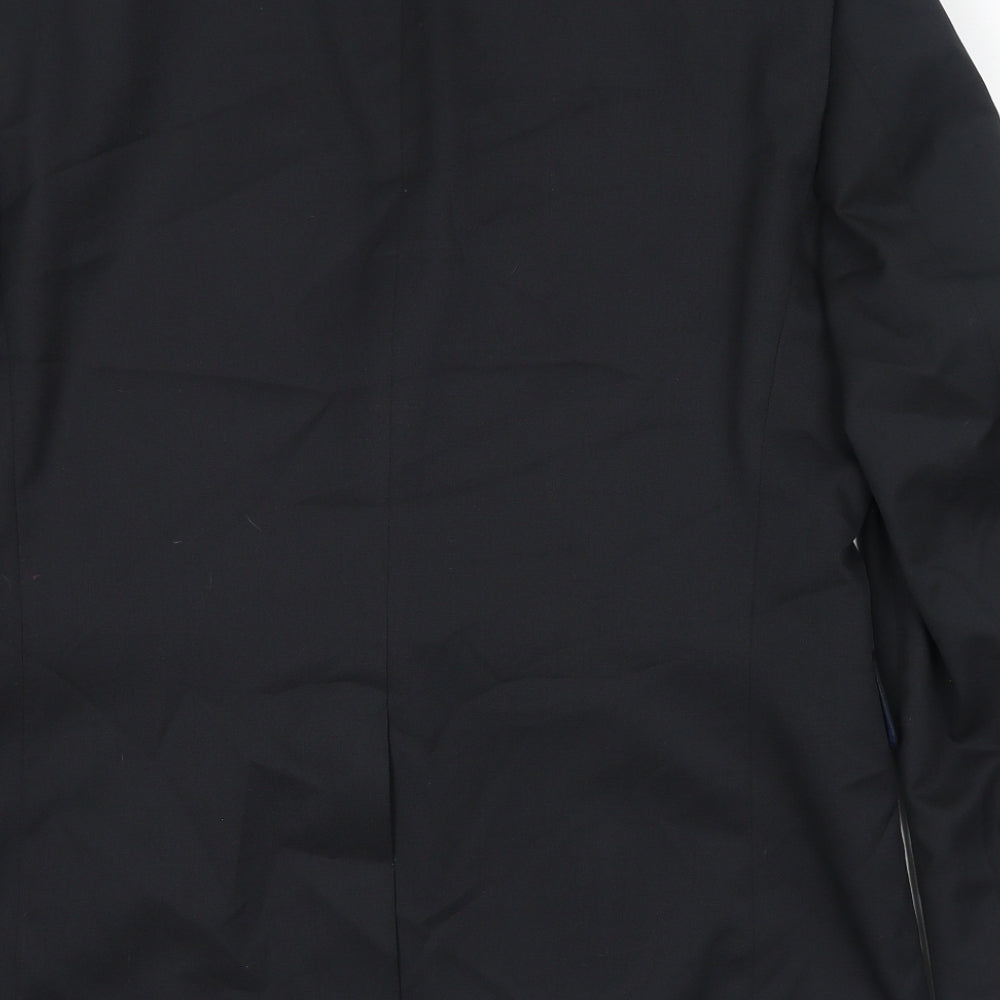 Mens UK Size 40 John Lewis Regular Black Suit Jacket