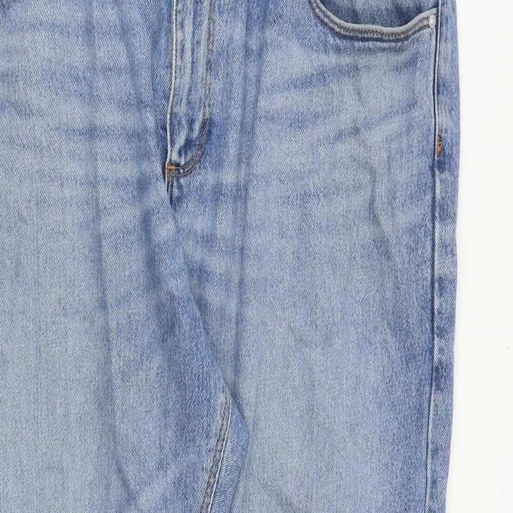ASOS Womens Blue Cotton Skinny Jeans Size 38 in L30 in Regular Zip