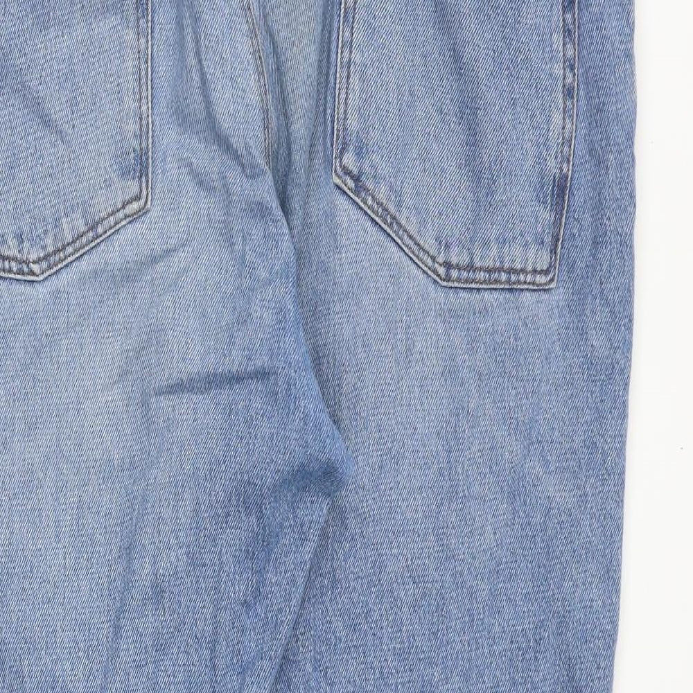 ASOS Womens Blue Cotton Skinny Jeans Size 38 in L30 in Regular Zip