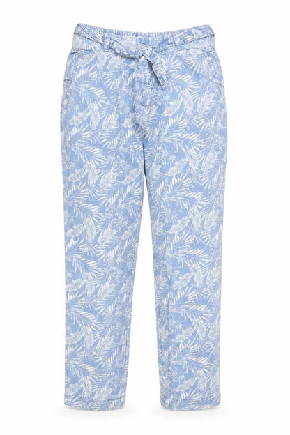Womens UK Size 10 NEXT Regular Fit Carpenter Blue Trousers