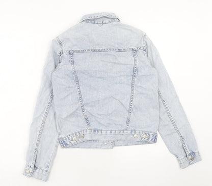 Womens UK Size 6 Topshop Blue Jacket