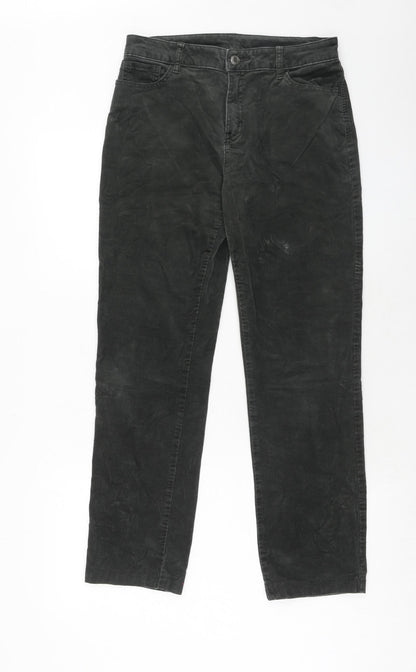 Womens UK Size 30 in Marks and Spencer Regular Fit  Green Trousers
