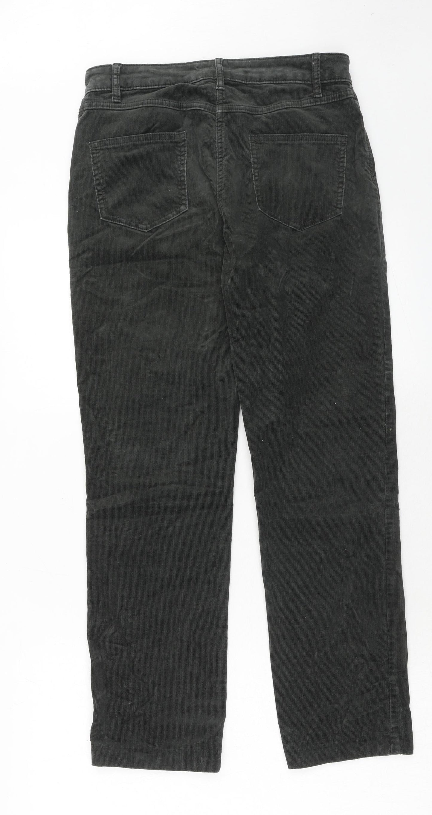 Womens UK Size 30 in Marks and Spencer Regular Fit  Green Trousers