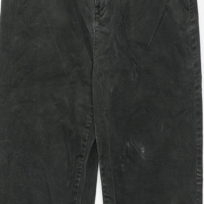 Womens UK Size 30 in Marks and Spencer Regular Fit  Green Trousers