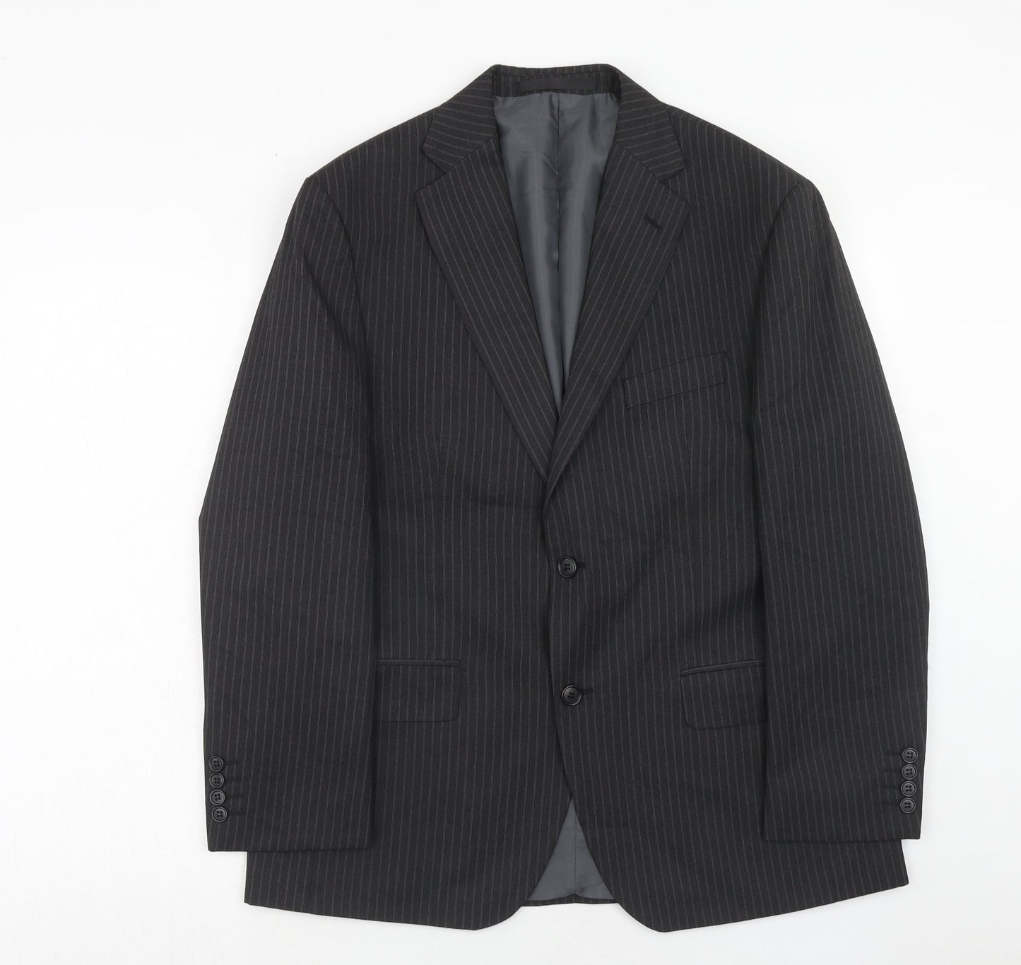 Mens UK Size 40 Marks and Spencer Regular Grey Suit Jacket